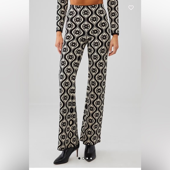 NWT Finder Keepers Quinn Knit Pants Black XS - Picture 2 of 7